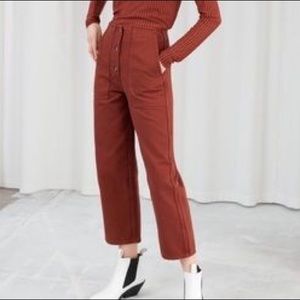 ...& Other Stories workwear pant